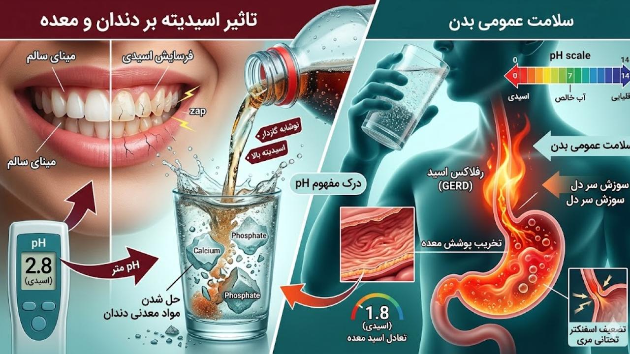 اسیدیته نوشیدنی‌ها چیست و چگون