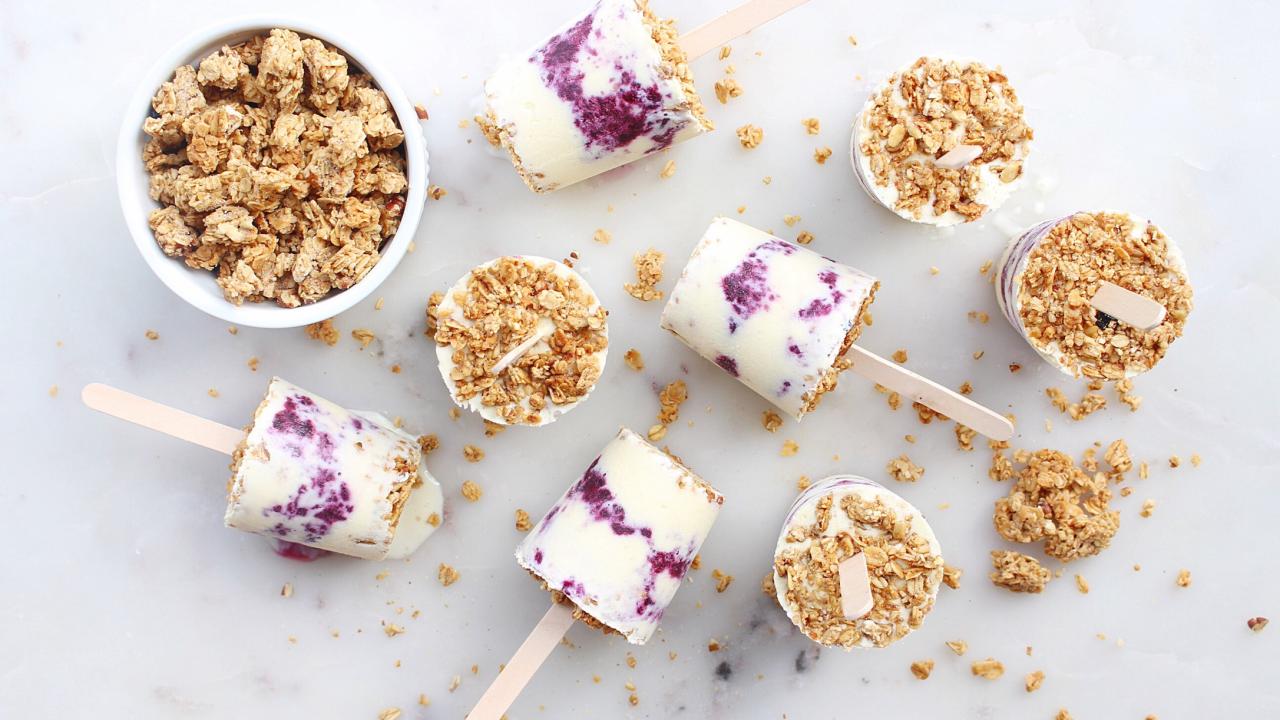 بستنی با گرانولا چیست و چگونه