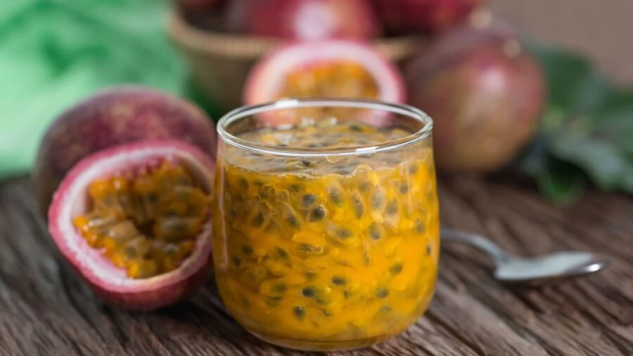 Passion fruit, typical tropica