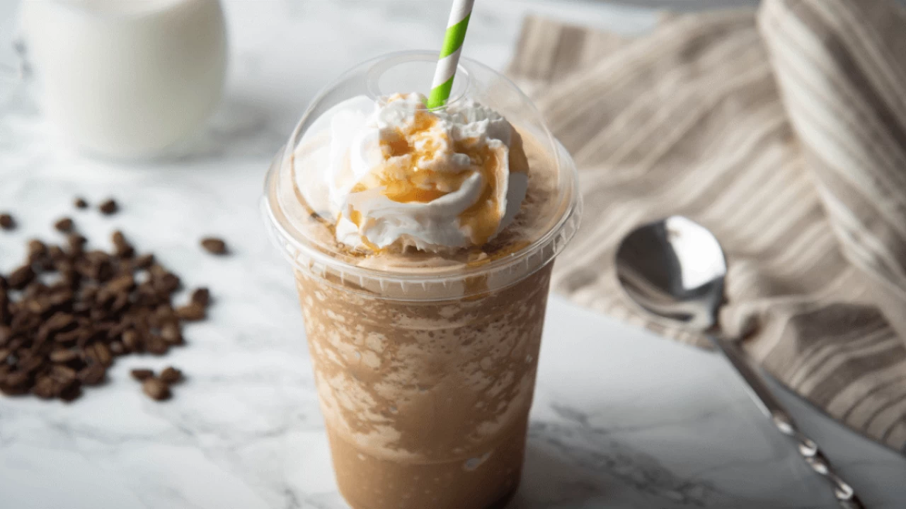 how to prepare frappuccino, 5