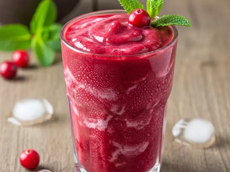 طرز تهیه اسموتی زغال‌اخته خوشم