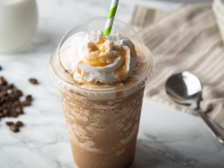 how to prepare frappuccino, 5