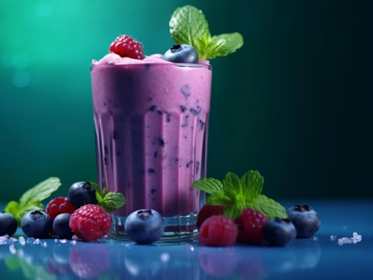 طرز تهیه ۵ مدل اسموتی شاه‌توت