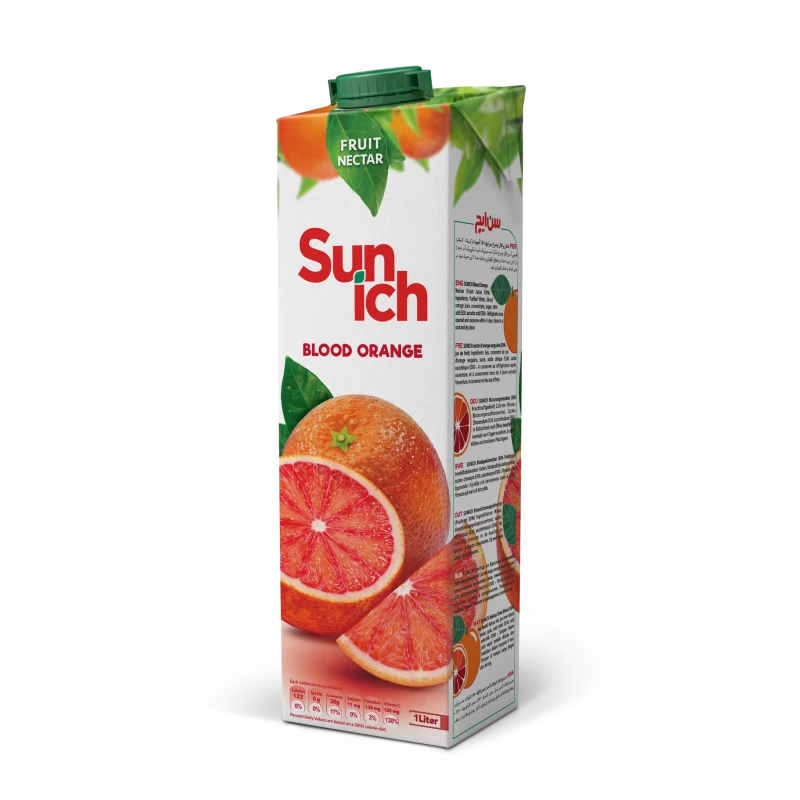 Blood Orange Nectar Without Pulp