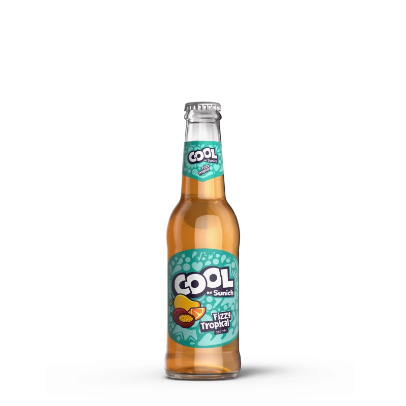 نکتار گازدار مخلوط میوه‌های استوایی