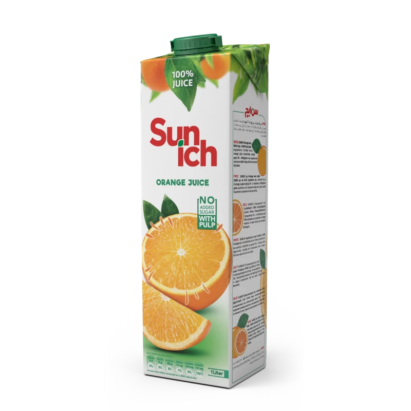 Orange Juice with pulp, no added sugar