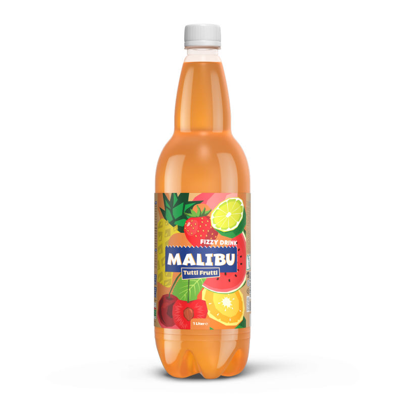 نوشابه گازدار توتی فروتی