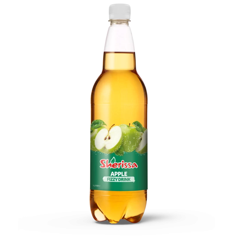 نوشابه گازدار سیب