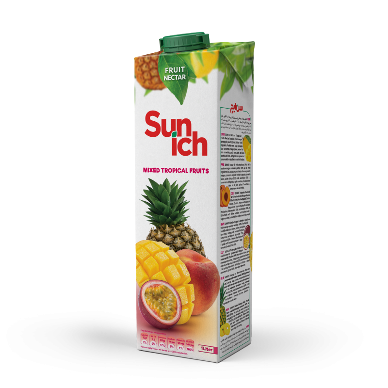 نکتار مخلوط میوه‌های گرمسیری